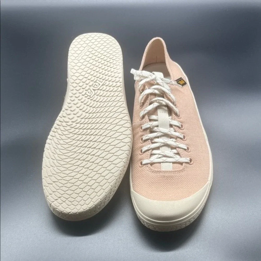 Teva Sneakers Mens 11 Terrawave Peach‎ Canvas Low Top Outdoor NEW